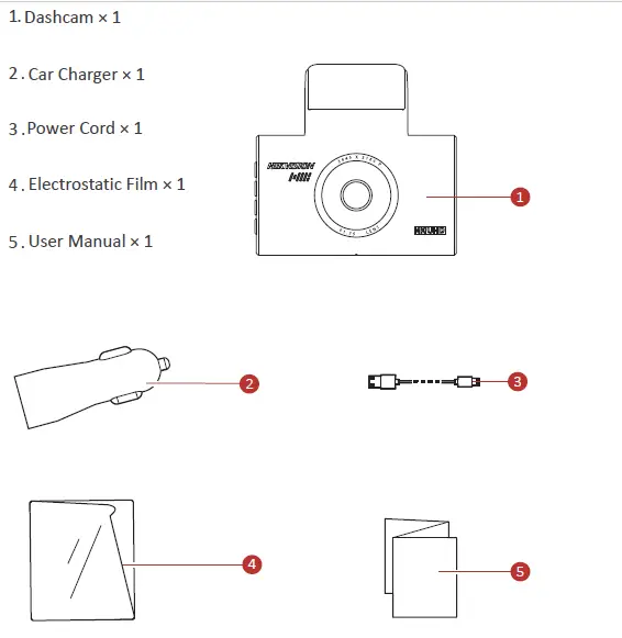 HIKVISION C6S 4K Ultra HD Image Quality Security Dashcam-5
