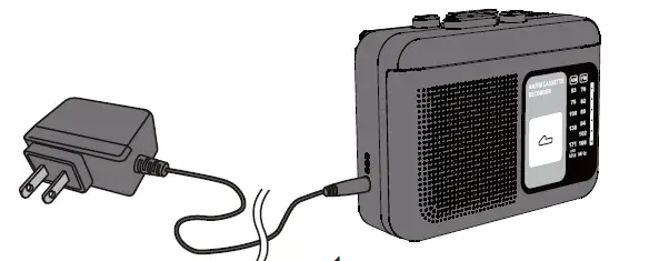 RETEKESS TR606 Portable AM FM Cassette Player and Recorder-3