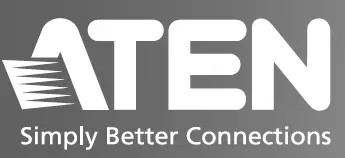 ATEN CS22HF 2-Port USB FHD HDMI Cable KVM Switch logo