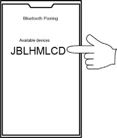 JBL Colorado Stereo OM- Pairing a device  