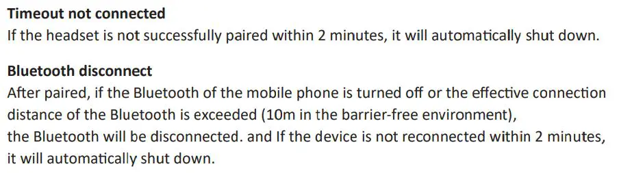 TNTOR TEB-1 Bluetooth Earphone User Manual - Other Functions