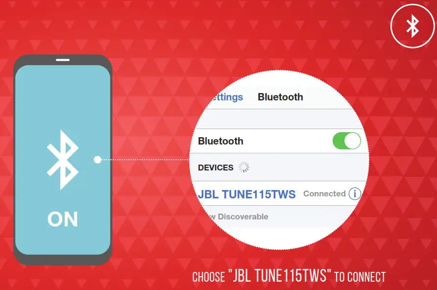 JBL Earbuds - Pairing