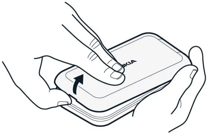 NOKIA 2760 Flip 4G Mobile Phone-SIM card