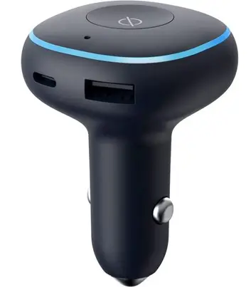 iottie Aivo Boost Dual Port Car Charger with Alexa Built-in