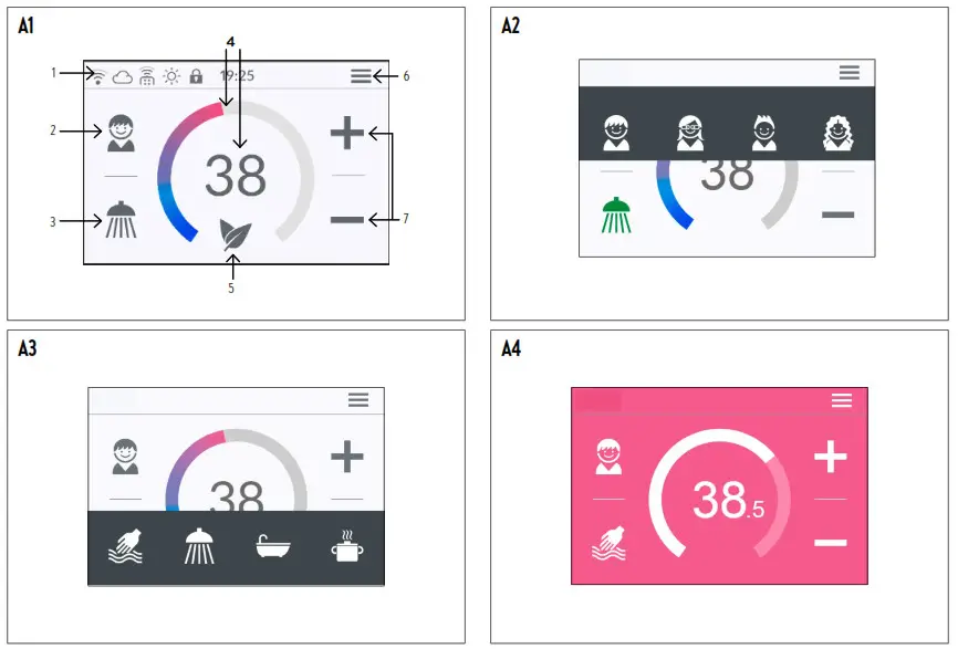 CLAGE E Convenience Instant Water Heater DSX Touch - List of figures 1