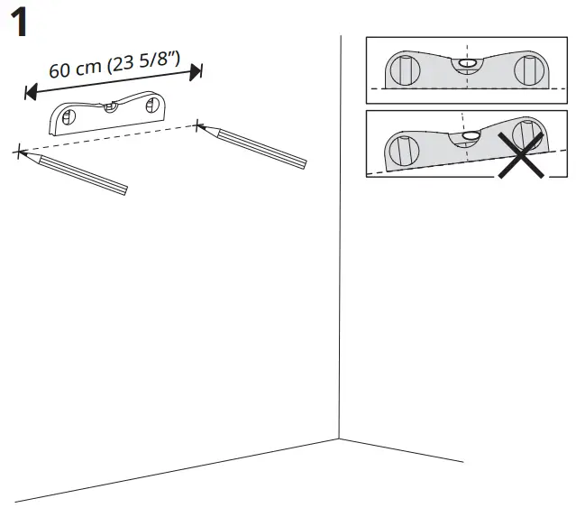 IKEA 805 077 88 UPPSPEL Pegboard 76x56 cm - fig 1