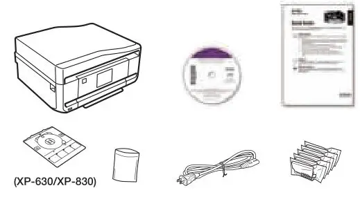 EPSON Small in One Printer - Unpack