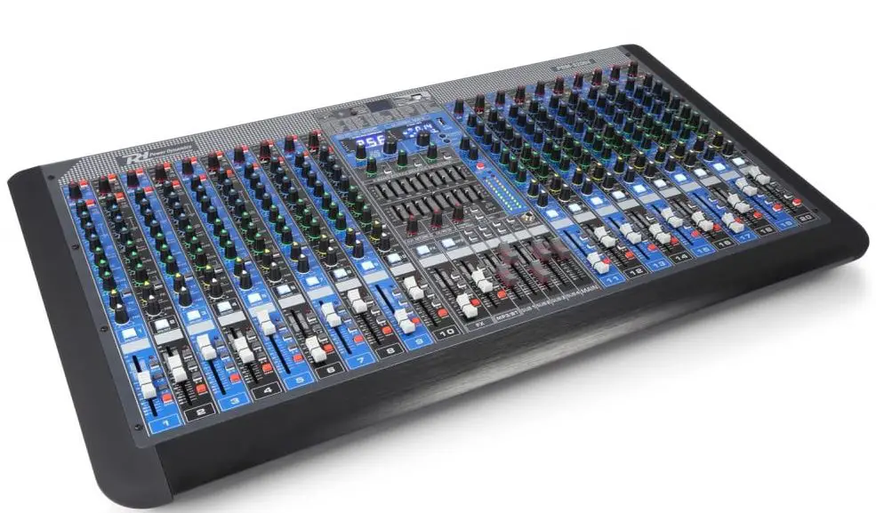 Power Dynamics PDM-S2004 PA Mixer 20-Channel FX and BT MP3 Player IMAGE