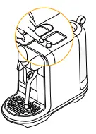 Nespresso Creatista BEN600 User Manual Turn the machine ON