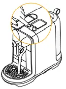 Nespresso Creatista BEN600 To turn OFF your machine