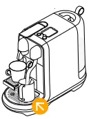 Nespresso Creatista BEN600 Lift the steam wand