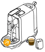 Nespresso Creatista BEN600 Allow steam wand