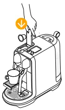 Nespresso Creatista BEN600 Lift the Lever