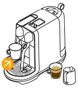 Nespresso Creatista BEN600 Place