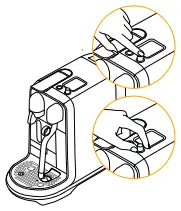 Nespresso Creatista BEN600 Press