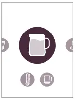 Nespresso Creatista BEN600 Fill the milk