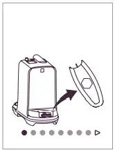 Nespresso Creatista BEN600 Follow the on-screen prompts