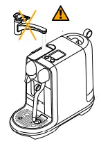 Nespresso Creatista BEN600 Never immerse