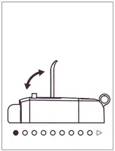 Nespresso Creatista BEN600 Follow the on-screen