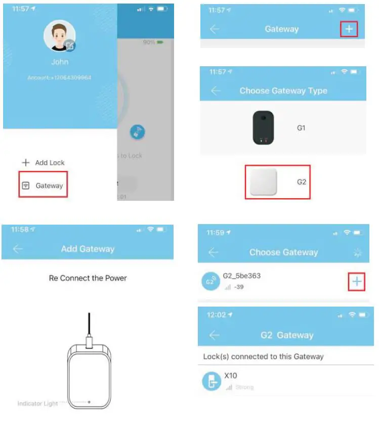 SCYAN X10 Finger Touchscreen Bluetooth Door Lock-11