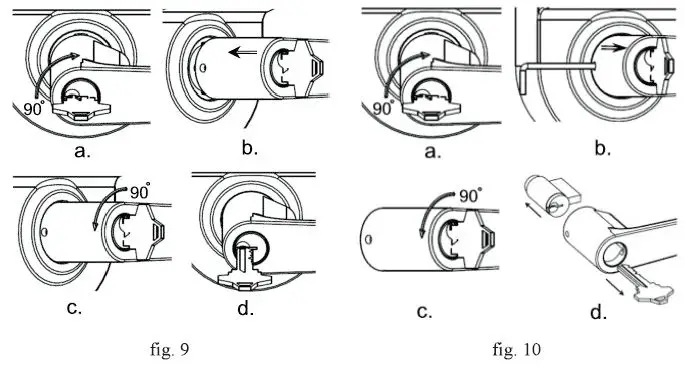 SCYAN X10 Finger Touchscreen Bluetooth Door Lock-23