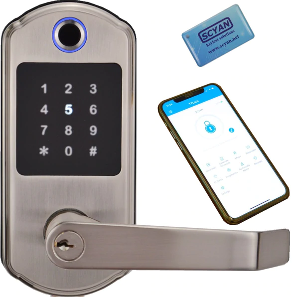 SCYAN X10 Finger Touchscreen Bluetooth Door Lock