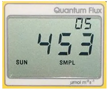 apogee INSTRUMENTS MQ 100 Quantum Meter - LCD display