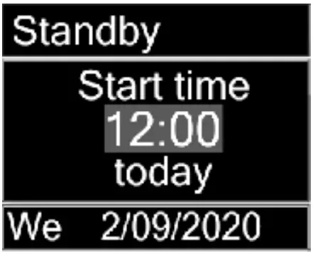 „Delayed Start“ mode