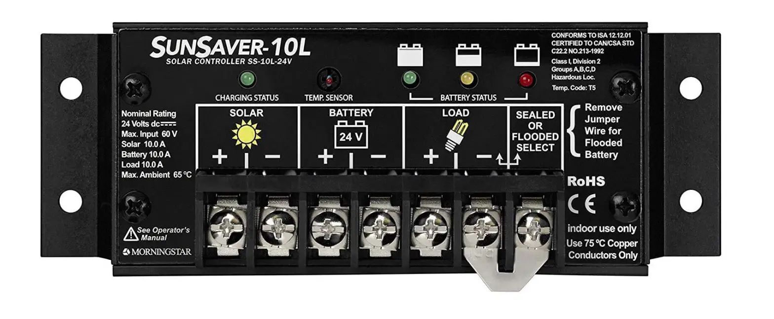 Morningstar Ss-6 Sunsaver Solar Controller User Guide