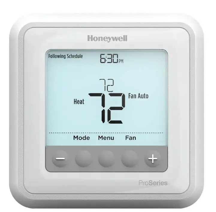 Honeywell Pro Series Thermostat Instructions Manual