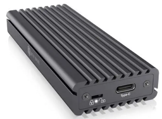 ICY BOX IB 1817MC C31 External Type C Enclosure for M.2 NVMe