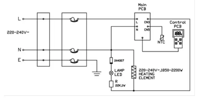 H Koenig IM BOE54 Temperature Controlled Kettle-1