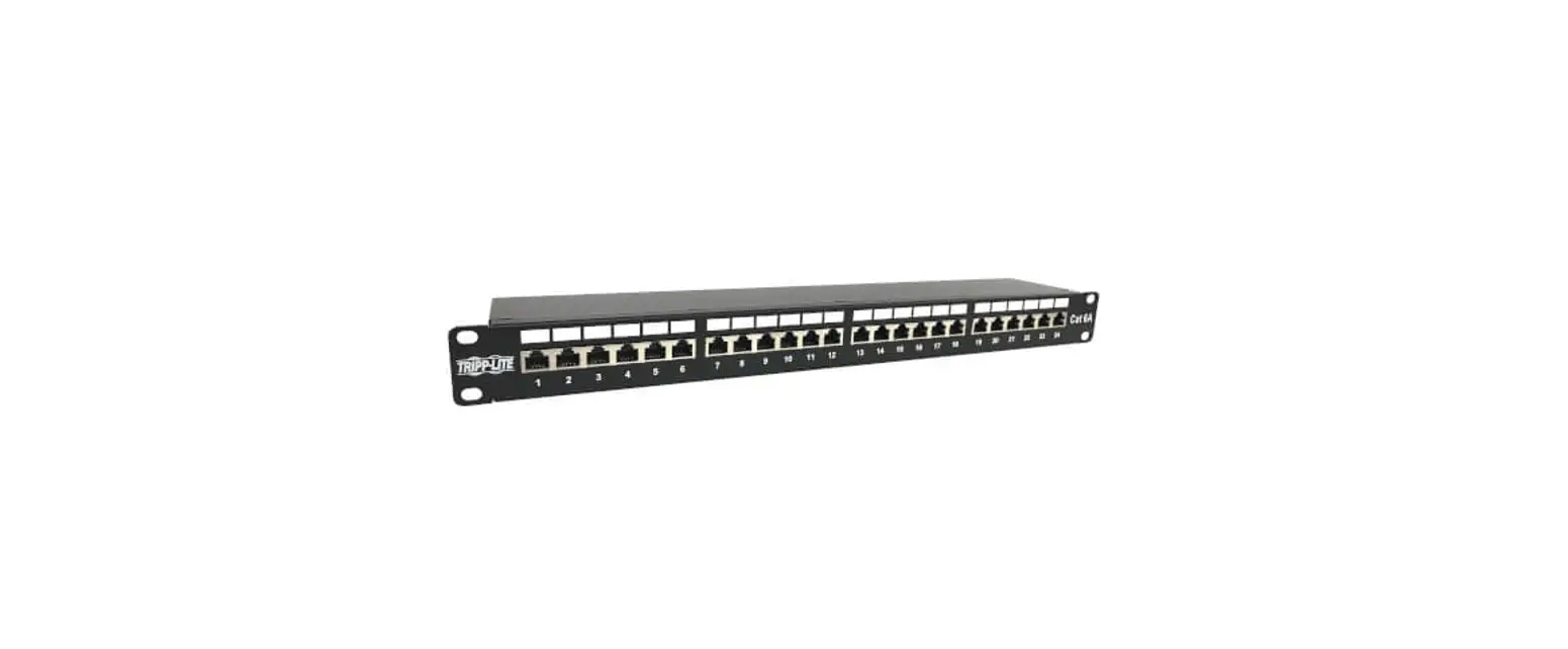 Tripp-lite N252-024-6a-sh 24-port Cat6a Shielded Patch Panel Installation Guide