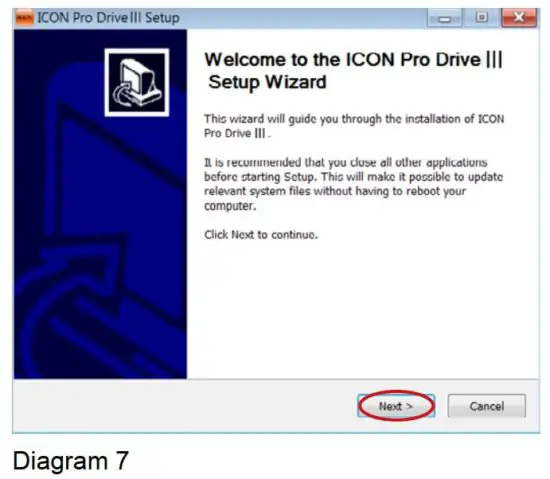FIG 11 Installation Wizard appears