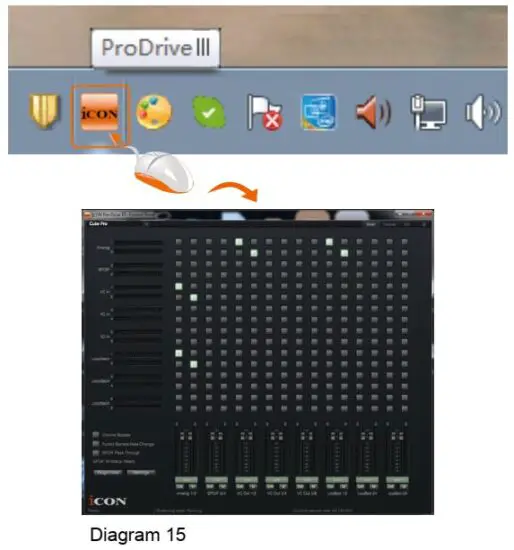 FIG 18 Launch the software control panel
