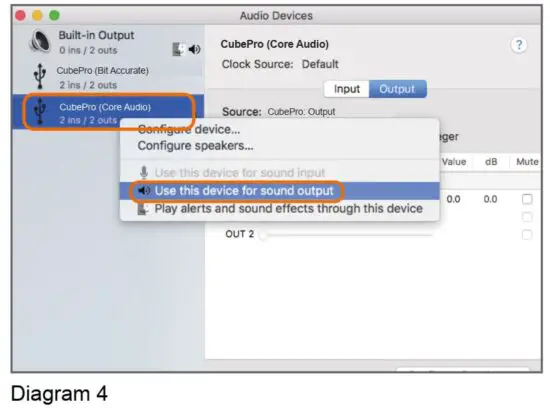 FIG 8 Audio MIDI setup