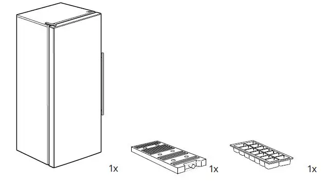 IKEA-404.948.01-Fullgoera-Freezer-Freestanding-Stainless-Steel-1