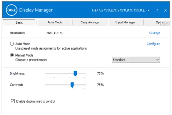 DELL U2723QX UltraSharp 27 32 Monitor app 25
