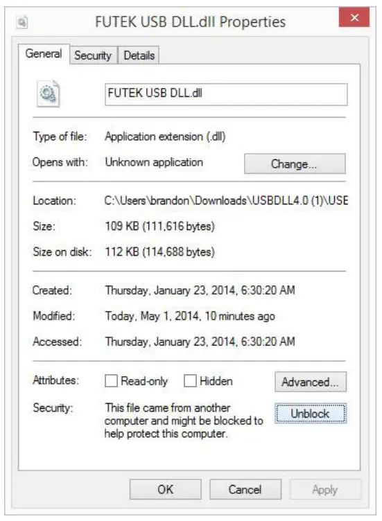 FUTEK USB520 SENSIT Test and Measurement Software app 1