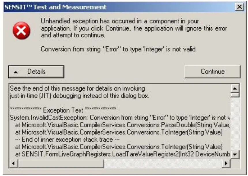 FUTEK USB520 SENSIT Test and Measurement Software app 5