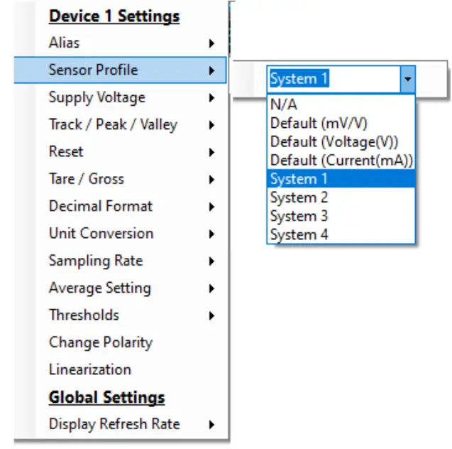 FUTEK USB520 SENSIT Test and Measurement Software app 6