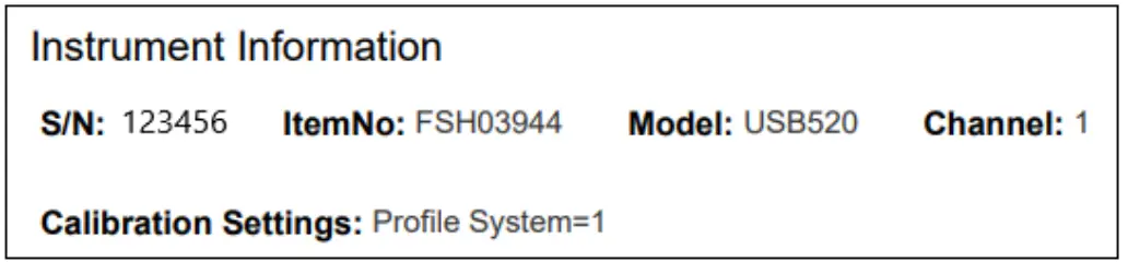 FUTEK USB520 SENSIT Test and Measurement Software app 8