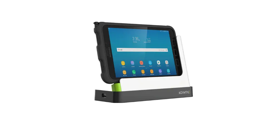 Koamtac Gta3 Galaxy Tab Active3 1-slot Charging Cradle User Guide