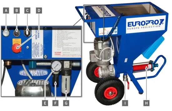 EUROPRO DropPro 8P Spraying Machine - DropPro 8P