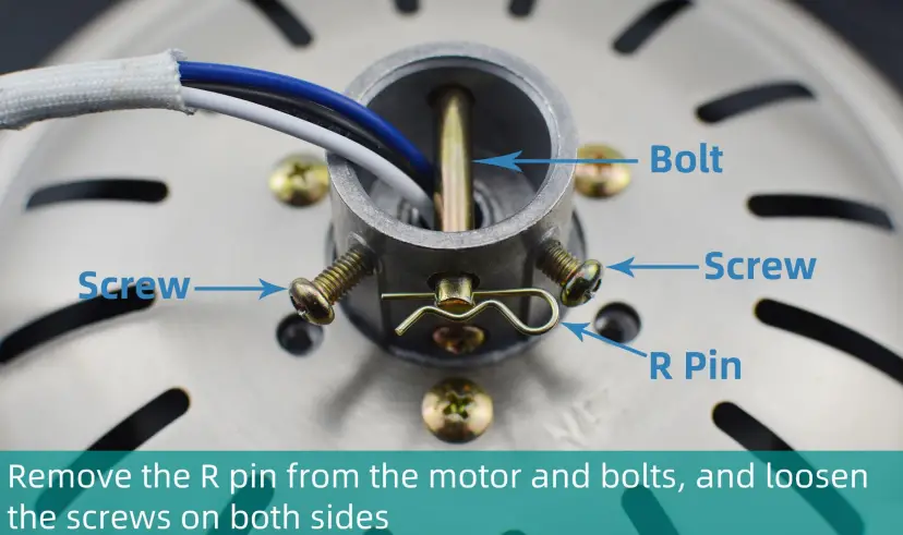 INSTALL CEILING FAN DOWNROD COUPLING COVER AND CANOPY 1