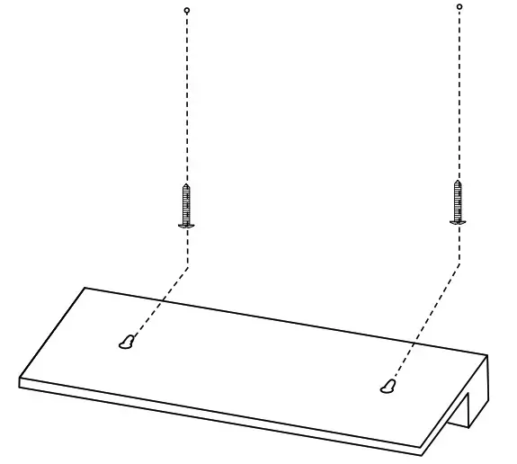 FEIT Electric Flat Panel Under Alternative Plug-In Installation 3