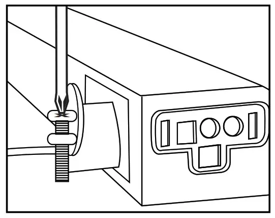FEIT Electric Flat Panel Under Single LED Fixture Hardwire Installation 10