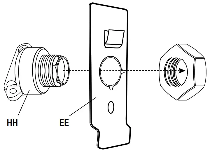 FEIT Electric Flat Panel Under Single LED Fixture Hardwire Installation 6