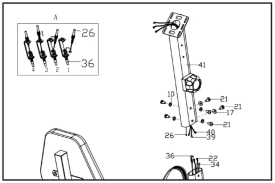 JLL RE200 Recumbent Exercise Bike For Home - 10