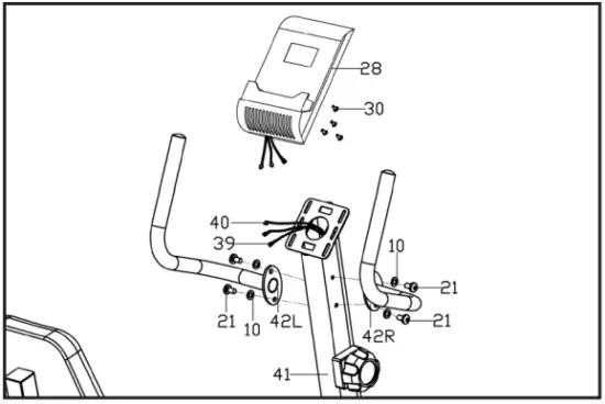 JLL RE200 Recumbent Exercise Bike For Home - 12